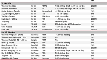 Danh sách các dự án được mở bán trong năm 2025 trên cả nước: Hàng chục nghìn căn hộ ra hàng, người mua nhà tăng khả năng sở hữu?