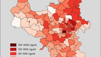 Heatmap giá đất, dân số và hạ tầng giao thông chính tại Hà Nội  - 3