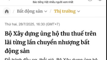 Đánh đầu cơ BĐS, “lưỡi gươm Thuế” đã rút khỏi vỏ ?  - 1