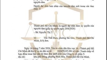 MUA NHÀ 6 NĂM, ĐẾN KHI SẮP ĐƯỢC NHẬN BÀN GIAO THÌ CHỦ ĐẦU TƯ KIỆN TUYÊN VÔ HIỆU HỢP ĐỒNG MUA BÁN CĂN HỘ ĐÃ KÝ.  - 1
