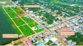 3 nền full thổ sẵn sàng công chứng -  Đất nền trung tâm hành chính Huyện Krông Năng - Đăk Lăk - 2