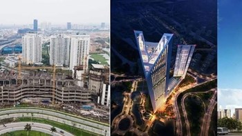 2 tòa tháp đôi “lận đận” nhất Việt Nam: một bên hồi sinh ngoạn mục, một bên nằm im suốt 16 năm  - 2