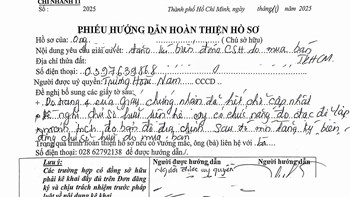 LƯU Ý KHI SỔ HỒNG HẾT CHỖ CẬP NHẬT PHẢI ĐỔI SỔ MỚI - 1