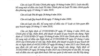 Thủ tướng Chính phủ quyết định thông qua quy hoạch chung Hà Nội và Hồ Chí Minh và việc đọc hiểu quy hoạch.  - 2