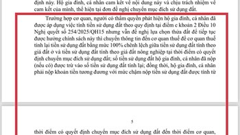 Nếu phát hiện gian dối để hưởng ưu đãi tiền sử dụng đất, người dân sẽ phải nộp 100% chênh lệch giá đất cộng với tiền phạt chậm nộp  - 2
