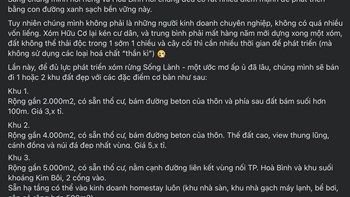 "Hạn chế về nguồn lực tài chính": Ca sĩ Thái Thuỳ Linh, chủ Dự án “Xóm hữu cơ” rao bán 3 khu đất đẹp chỉ cách Hà Nội 60km với giá rẻ bất ngờ - 2