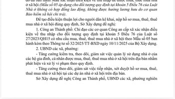 🔥CÔNG VĂN MỚI DÀNH CHO LAO ĐỘNG TỰ DO MUA NOXH  - 1