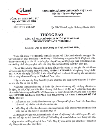 BÁN CHỖ ĐẬU Ô TÔ GIÁ 400-500 TRIỆU ĐỒNG, CHỦ ĐẦU TƯ VÀ BAN QUẢN TRỊ CHIẾN TRANH LUÔN 😀  - 1