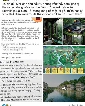 Liệu dự án Ecovillage Đồng Nai có đang "lừa đảo" như nhà đầu tư đang đấu tố khắp cõi mạng? - 1