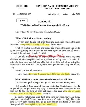 Ai không thể ngồi yên với “nhà ở xã hội lai thương mại”? - 1