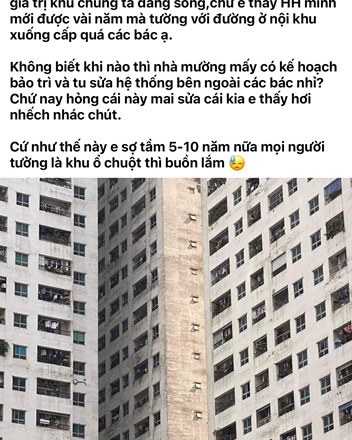 Tạm gác việc cấp sổ đi, câu chuyện của HH Linh Đàm là giờ sợ khu này sắp thành khu ổ chuột rồi 🤷‍♀️ - 1