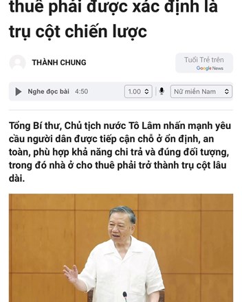 Nhà ở trong tương lai không chỉ để bán, mà sẽ phải phát triển mạnh cả mô hình cho thuê - 1