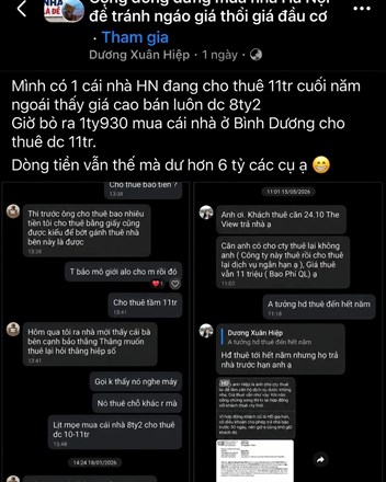 Nhiều bác ở trong nhóm "dừng mua nhà Hà Nội để tránh ngáo giá" chắc xót xa tiếc nuối nhiều lắm - 1