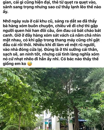 Sự cô đơn trong "hộp diêm hiện đại" và cái giá của sự tiện nghi - 1
