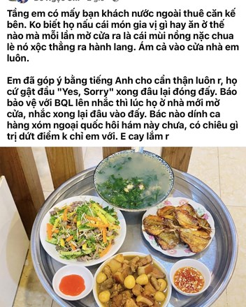 Muôn vàn chuyện khó nói khi ở chung cư: Gặp khách nước ngoài nấu ăn mùi bay nồng nặc 🥵 - 1
