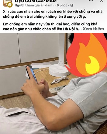 Chồng muốn đón em trai về ở cùng vài năm để "tiết kiệm tiền trọ" khi lên thành phố học: Bài toán tổ ấm nghe thật phức tạp - 1