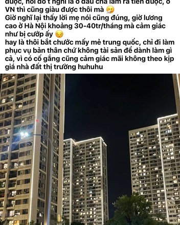Lương vài chục triệu vẫn không đuổi kịp giá đất: Nên thắt lưng buộc bụng hay sống hết mình cho hiện tại? ☕ - 1