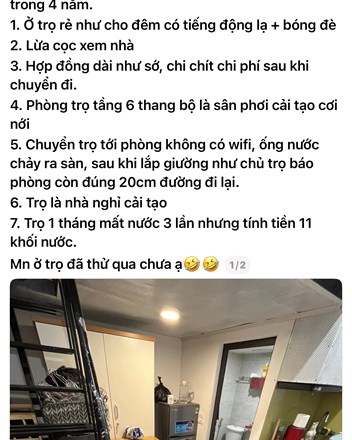 Ký sự 4 năm đi ở trọ: một mình chống "mafia chủ nhà" - 1