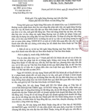 🚨 Ngân hàng Nhà nước ra lệnh "thắt van tín dụng", tạm dừng cho vay đặt cọc mua bất động sản - 1