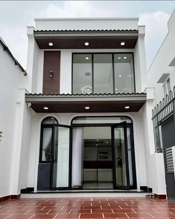 Chi phí xây nhà phố 1 trệt 1 lầu gần 1 tỷ đồng – Bóc tách chi tiết từng hạng mục từ thực tế công trình  - 1