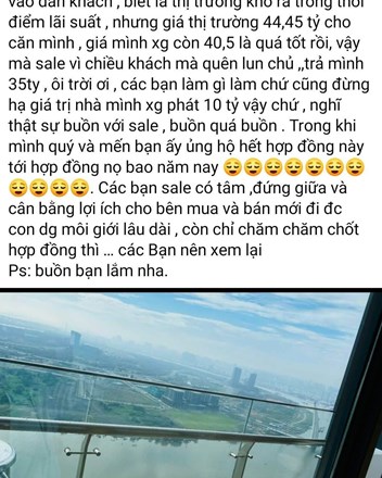 Góc nhìn cá nhân thôi nhé, ai đang ôm BĐS đọc xong đừng block mình 😅  - 1