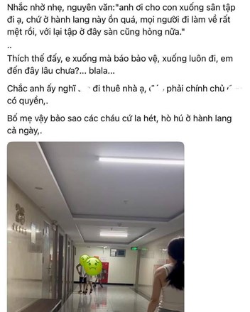 Khi hành lang chung cư không còn là chốn yên bình - 1