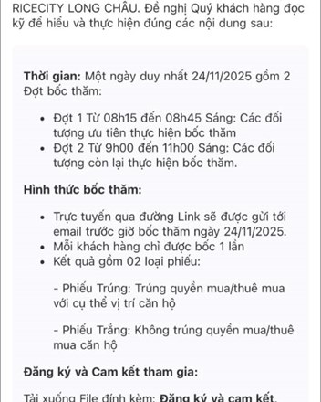 Bốc thăm online nhà ở xã hội Rice City Long Châu – nỗi lo minh bạch của một người trong cuộc - 1