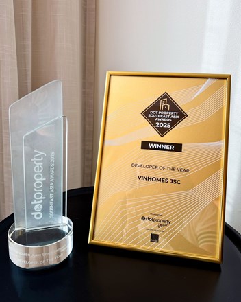 Vin homes được vinh danh “Nhà phát triển bất động sản của năm” khu vực Đông Nam Á - 1