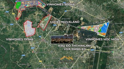 Điểm danh các dự án đã và đang triển khai tại Long An...