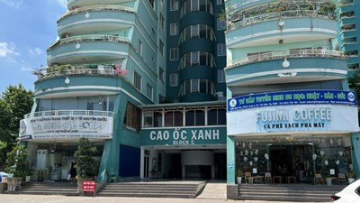 Đình chỉ hoạt động chung cư Cao ốc Xanh: Đi không được, ở không xong