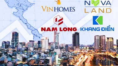 Vinhomes, Novaland, Nam Long, Khang Điền hưởng lợi gì khi giá nhà đất tăng trên diện rộng?
