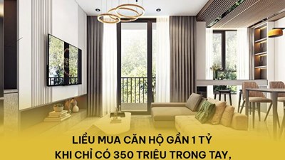 CĂN HỘ 970 TRIỆU ĐỒNG Ở HÀ NỘI TĂNG GIÁ GẤP BA LẦN 