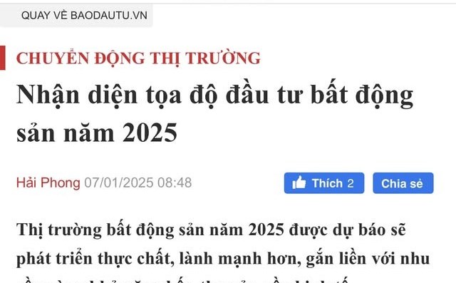 Đâu là phân khúc bất động sản đầu tư tiềm năng trong thời gian tới?  - 1