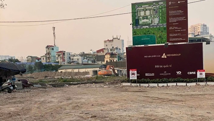 Lặn lội xuống Vĩnh Hưng tìm Rivea Hà Nội: Quảng cáo lấp lánh, rao bán giá 150 triệu đồng/m2 nhưng mong còn chưa được xây  - 1
