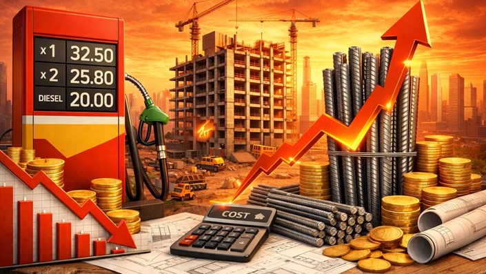 Bất động sản bắt đầu 'ngấm đòn' từ cơn sóng giá xăng dầu và thép  - 1