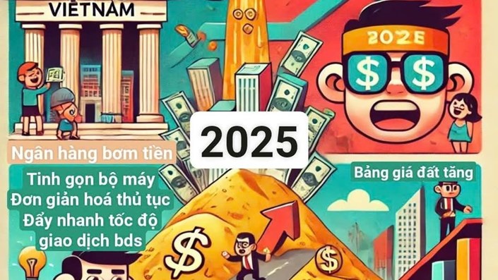 Tóm tắt tình hình bất động sản 2025: Dòng tiền cuộn sóng, cát thành "vàng mới", lò xo thị trường chờ bung! - 1