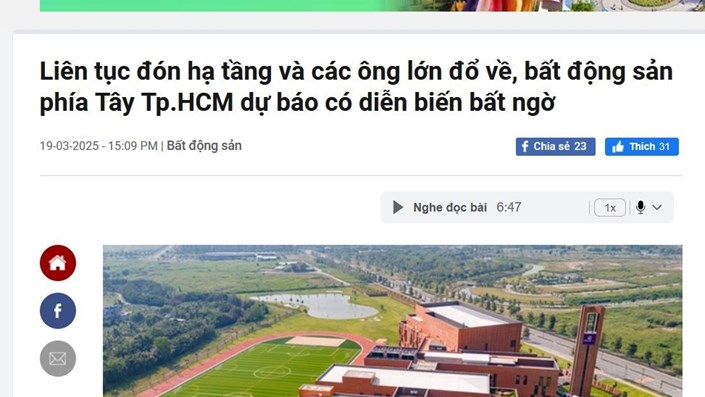 Mùa xuân đại thắng năm nay có thể là mùa xuân của các chủ đầu tư bất động sản...  - 1