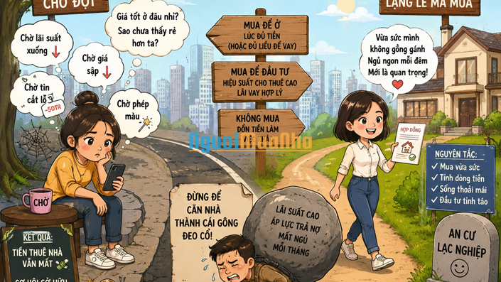 Cứ thực tế mà sống, cứ lặng lẽ mà mua  - 1