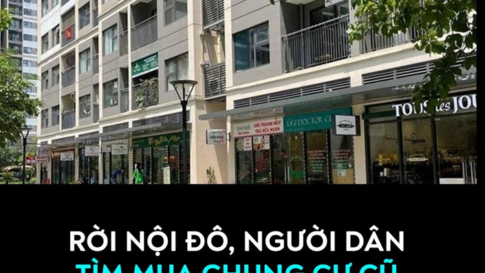 RỜI NỘI ĐÔ, NGƯỜI DÂN TÌM MUA CHUNG CƯ CŨ DƯỚI 60 TRIỆU ĐỒNG/M2  - 1