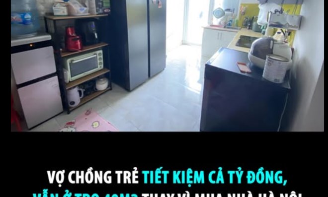 VỢ CHỒNG TRẺ TIẾT KIỆM CẢ TỶ ĐỒNG, VẪN Ở TRỌ 40M2 THAY VÌ MUA NHÀ HÀ NỘI  - 1