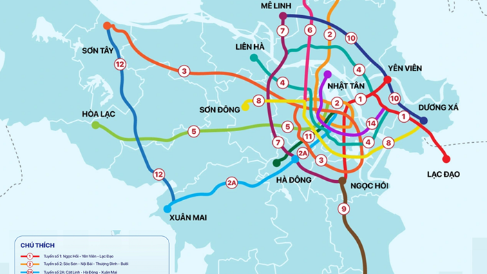 Hà Nội khởi công 5 tuyến metro dài hơn 300km: Nhà đầu tư bất động sản nên nhìn thấy điều gì?  - 1
