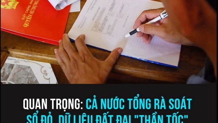 Hà Nội làm sạch dữ liệu đất đai, các chủ sở hữu đất, sở hữu tài sản gắn liền với đất cần phải làm gì?  - 1