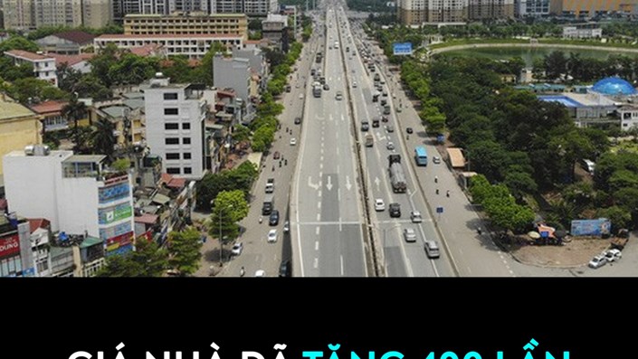 GIÁ NHÀ ĐÃ TĂNG 400 LẦN TRONG 35 NĂM  - 1