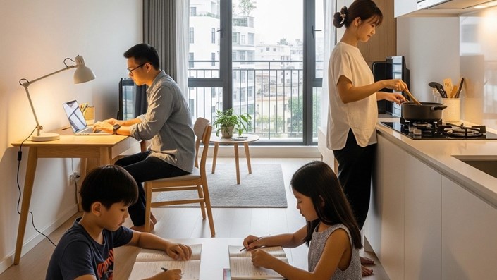 20 năm ở chung cư tôi chưa một lần muốn quay lại nhà mặt đất  - 1