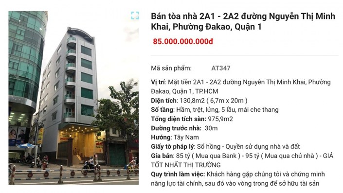 VietinBank rao bán căn nhà Quận 1: BĐS đắc địa trung tâm mà sale "đậm sâu" thế này thì có vấn đề gì không?  - 1