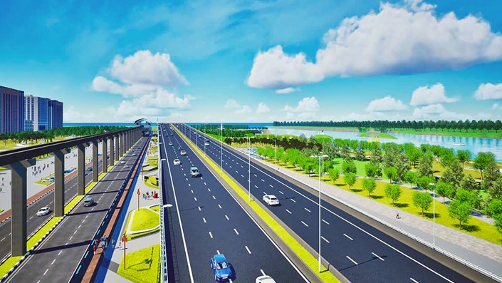 Trục đại lộ cảnh quan sông Hồng và 2.000ha tái định cư: Bài toán phải giải sẽ là gì? - 1