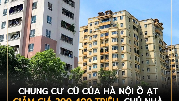 Chung cư cũ Hà Nội ồ ạt giảm giá, chủ nhà đại hạ giá tìm khách - 1