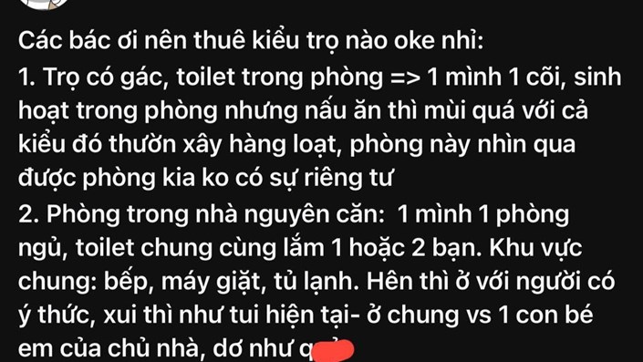 Ở trọ kiểu nào cho “ổn áp”? Câu hỏi tưởng nhỏ mà làm bao người trẻ đau đầu - 1