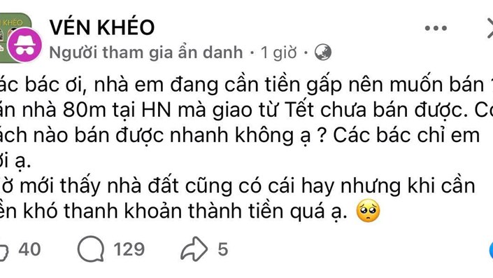 Có nhà Hà Nội - một tài sản không hề nhỏ, nhưng đến lúc cần tiền thì... bó tay - 1