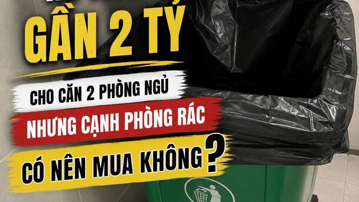 Có nên mua nhà gần phòng rác nếu giá rẻ hơn gần 20%? - 1